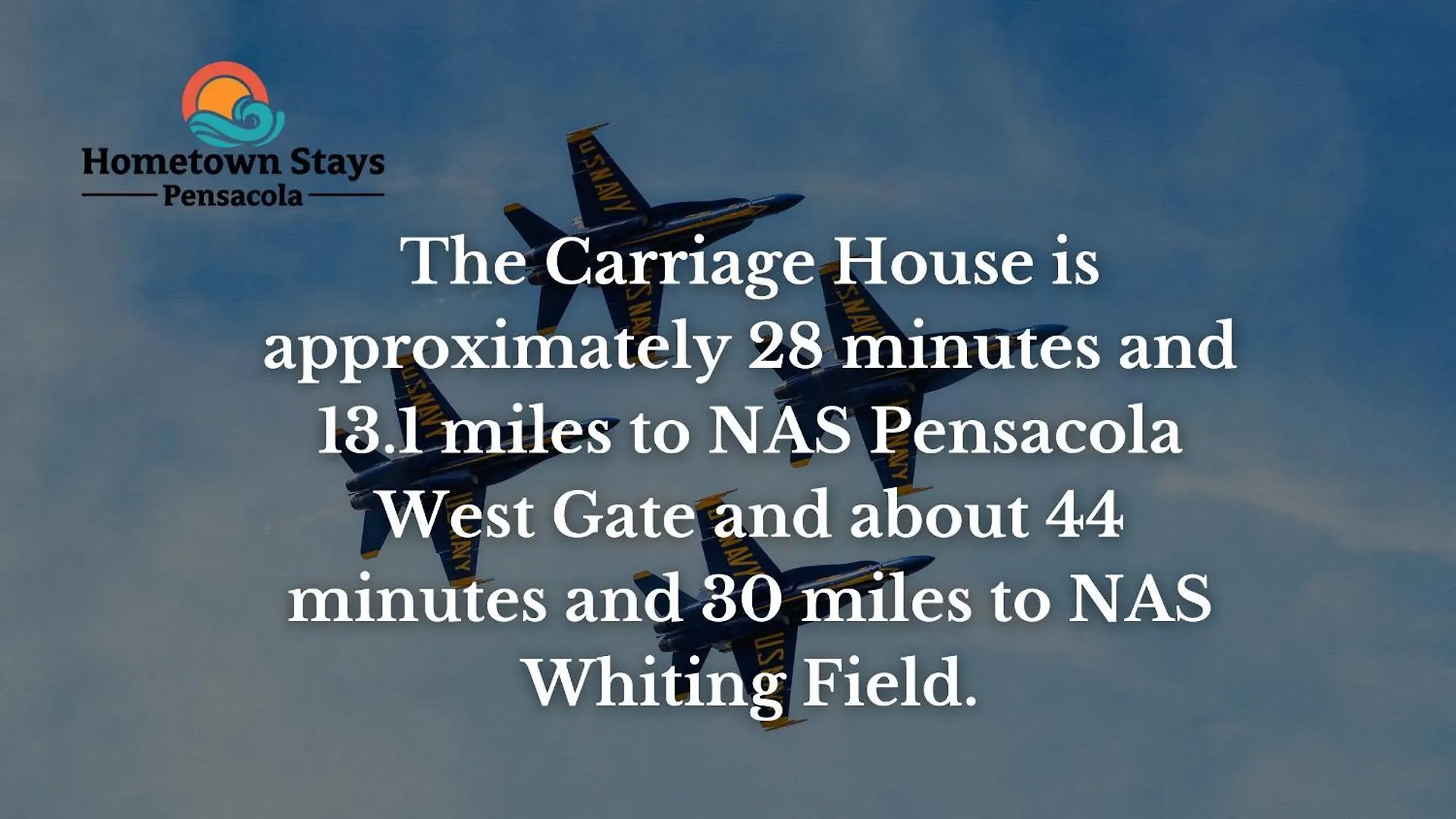 The Carriage House Villa Pensacola